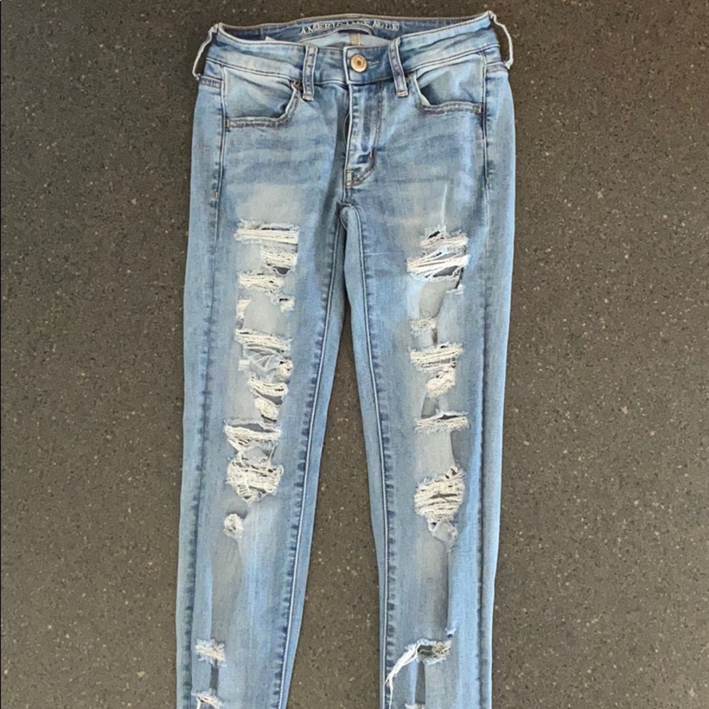 Sz 2 American Eagle Super Stretch Jeans